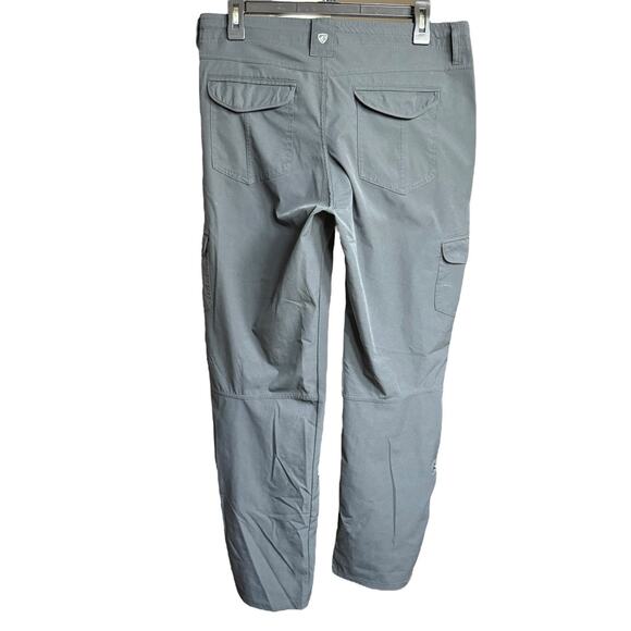 Kuhl Free flex Roll Up Pants Sz 12 Women's Blue Gray Outdoors Hiking - Picture 4 of 14